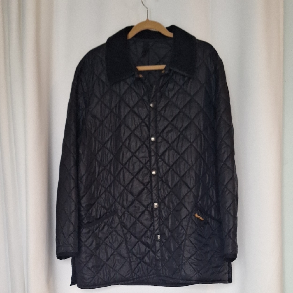 Barbour Black Quilted Puffer Jacket